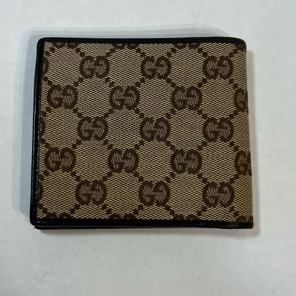 Gucci‎ Monogram Bifold Wallet - Picture 1 of 11